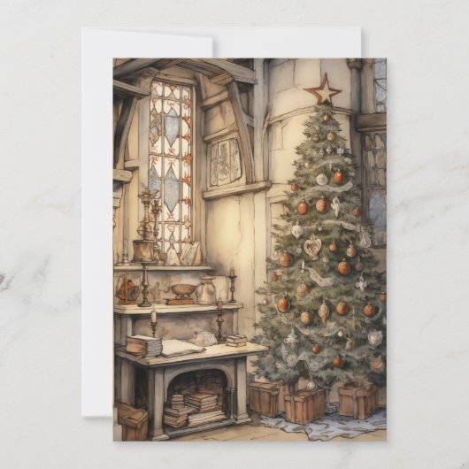 クリスマス事務局 招待状 (正面)