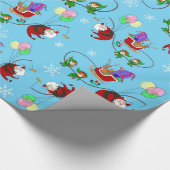 クリスマス交換 ラッピングペーパー (角)