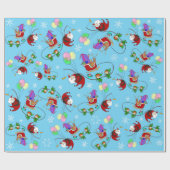 クリスマス交換 ラッピングペーパー (フラット)