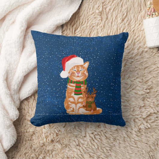 クリスマス仲間 クッション (ブランケット)