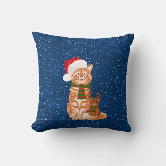 クリスマス仲間 クッション (正面)