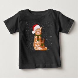 クリスマス仲間 ベビーTシャツ