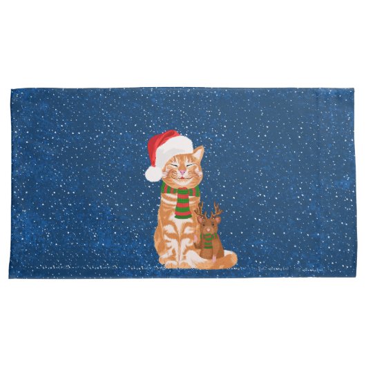 クリスマス仲間 枕カバー (正面右)