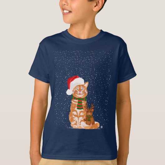 クリスマス仲間 Tシャツ (正面)