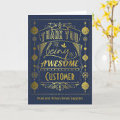 クリスマス企業ののお客様のお客様の休日 カード (黄色い花)