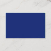 クリスマス企業のの名パーソナライズされた前 名刺 (裏面)