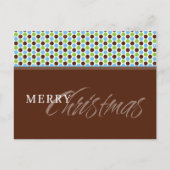 クリスマス企業のはがき：: minispot snowflake BL4 シーズンポストカード (正面)