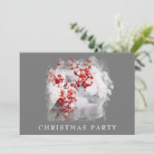 *~*クリスマス企業のパーソナルAP20スノーベリー 招待状 (スタンド正面)