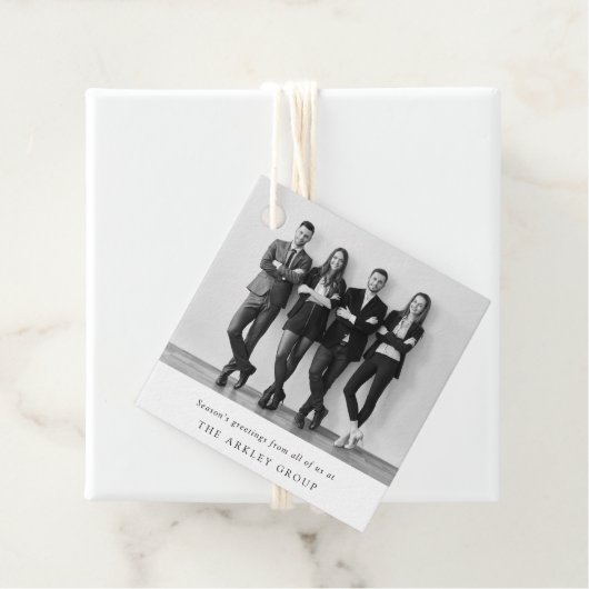 クリスマス企業の |白黒ビジネス フェイバータグ (インサイチュ)