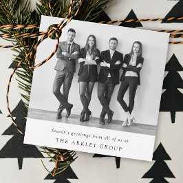 クリスマス企業の |白黒ビジネス フェイバータグ