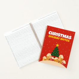 クリスマス休日のメモ - チェックリストノート ノートブック