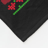 クリスマス休暇が終わって私はあなたにXmaを示す フリースブランケット (角)