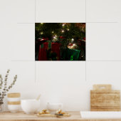 クリスマス休暇で贈り物 ポスター (キッチン)