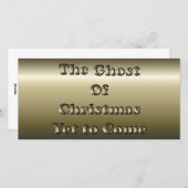 クリスマス休暇に向けた知恵の言葉 シーズンカード (正面/裏面)