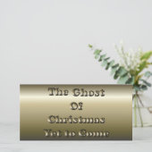 クリスマス休暇に向けた知恵の言葉 シーズンカード (スタンド正面)