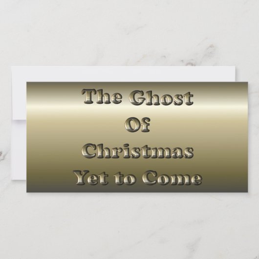 クリスマス休暇に向けた知恵の言葉 シーズンカード (正面)