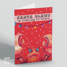 クリスマス休暇のカニ