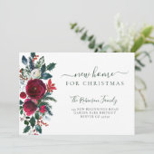 クリスマス休暇の引っ越し用の新しい家 案内状 (スタンド正面)