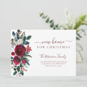 クリスマス休暇の引っ越し用の新しい家 案内状 (スタンド正面)