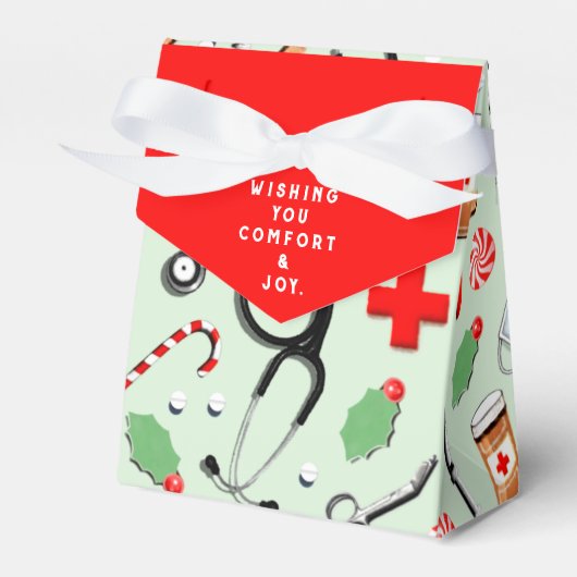 クリスマス休暇の看護師 フェイバーボックス (正面サイド)