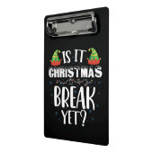 クリスマス休暇はまだ休日おもしろいの先生 ミニクリップボード (アングル2)