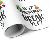 クリスマス休暇はまだ休日おもしろいの先生 ラッピングペーパー (ロールコーナー)