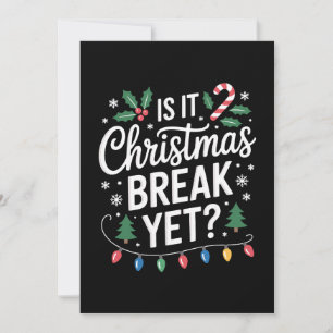 クリスマス休暇はもう始まった？ホーリーキャンディケーンの木 招待状