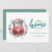 クリスマス休暇引越し案内 (正面/裏面)