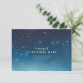 クリスマス休暇応答RSVPカード 出欠カード (スタンド正面)