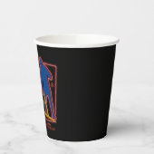 クリスマス休暇 |いとこのエディのネオンのサイン 紙コップ (左)