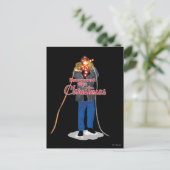 クリスマス休暇 |このクリスマスを再接続 ポストカード (スタンド正面)