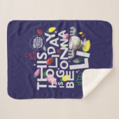 クリスマス休暇 |この休日はライトアップされる シェルパブランケット (正面(横))