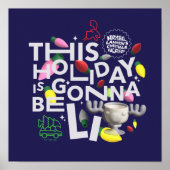 クリスマス休暇 |この休日はライトアップされる ポスター (正面)