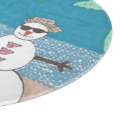 クリスマス休暇 カッティングボード (角)