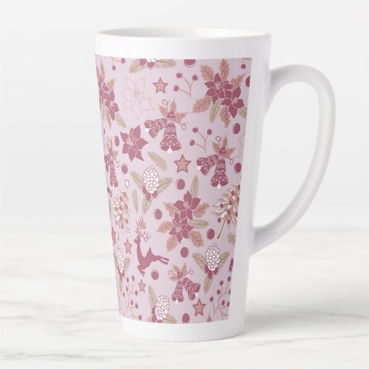 クリスマス休暇 カフェラテマグ (右)