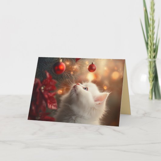 クリスマス休暇 カード (正面)