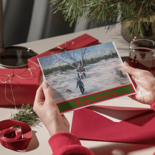 クリスマス休暇 カード