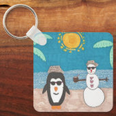 クリスマス休暇 キーホルダー (正面)