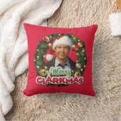 クリスマス休暇 |クラークマメリース クッション (ブランケット)