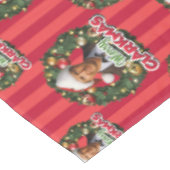 クリスマス休暇 |クラークメリーマスパターン テーブルクロス (アングル)