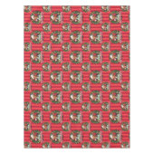 クリスマス休暇 |クラークメリーマスパターン テーブルクロス (正面)