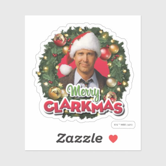 クリスマス休暇 |クラークメリーマス シール (シート)