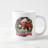 クリスマス休暇 |クラークメリーマス ジャンボコーヒーマグカップ (右)