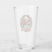 クリスマス休暇 |クラークメリーマス タンブラーグラス (裏面)