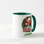 クリスマス休暇 |クラークメリーマス マグカップ (正面右)