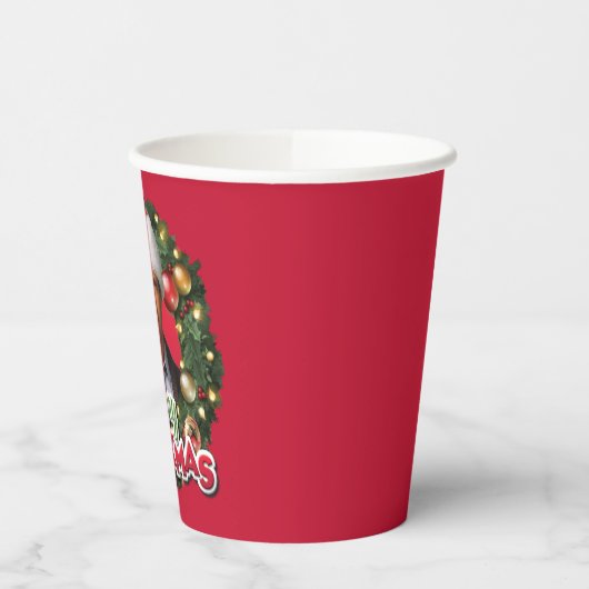 クリスマス休暇 |クラークメリーマス 紙コップ (左)