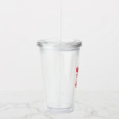 クリスマス休暇 |クリスメリートムース アクリルタンブラー (右)