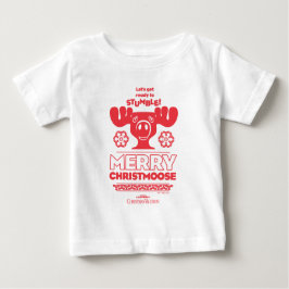 クリスマス休暇 |クリスモメリーーズ ベビーTシャツ