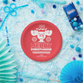 クリスマス休暇 |クリスモメリーーズ ペーパープレート (パーティー)