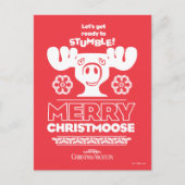 クリスマス休暇 |クリスモメリーーズ ポストカード (正面)